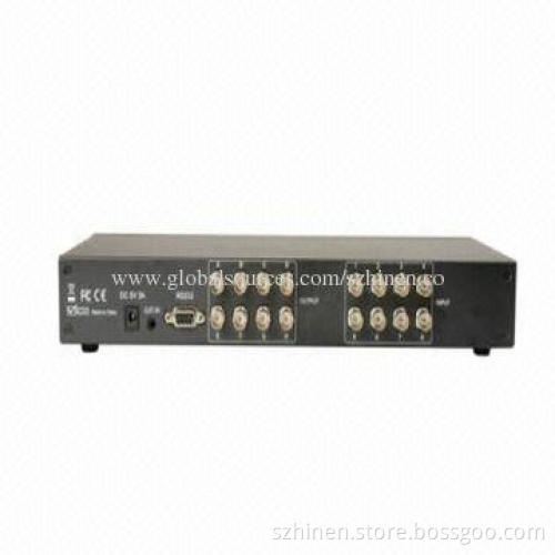 3G SDI 8*8 Matrix with Reclock Function, 270Mbps-2.97Gbps Wide Range of Data Rate